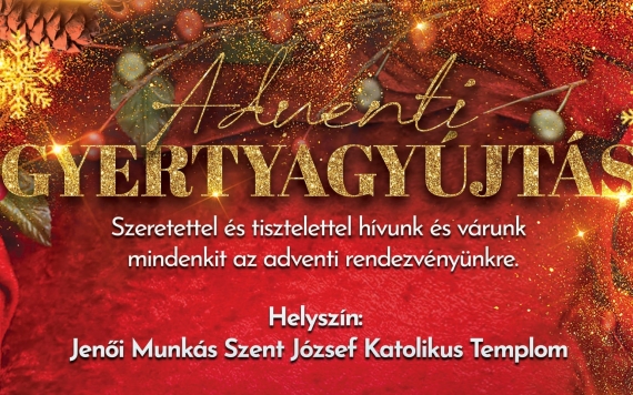 Adventi gyertyagyújtás 2025 - Jenő